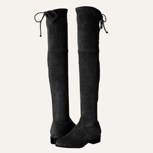 Kaitlyn Pan Suede Over The Knee Boots